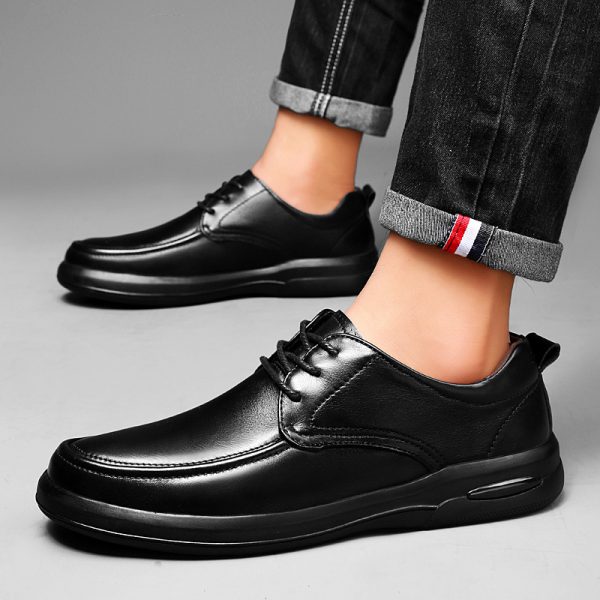 New Business Casual Leather Shoes Soft Bottom - Image 3