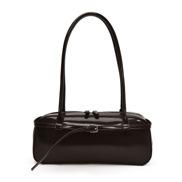 Leather Commuter Bag Handbag Underarm - Image 7