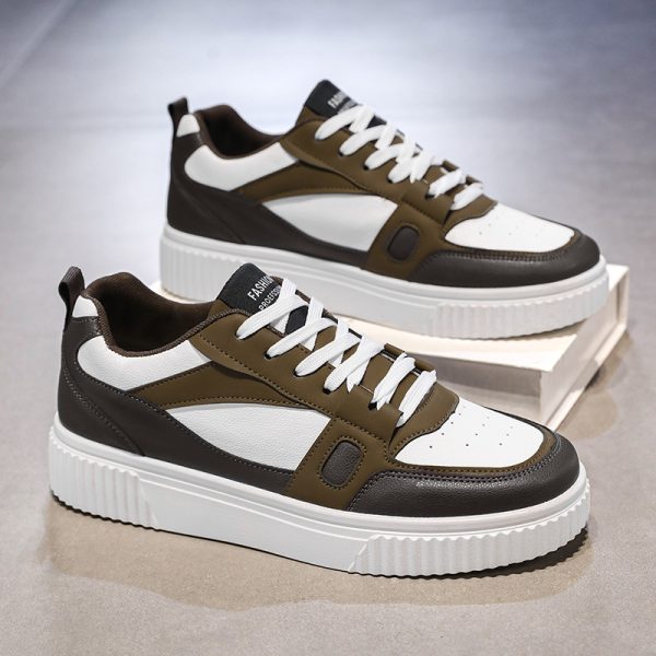 Men's American Retro Low-top Breathable Casual Skateboard Shoes - Image 2