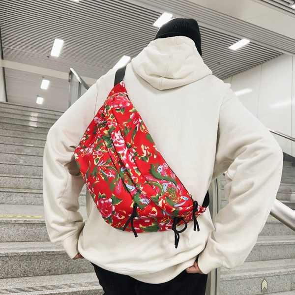 Unique Fashion New Style Artistic Style Chest Bag - Image 3