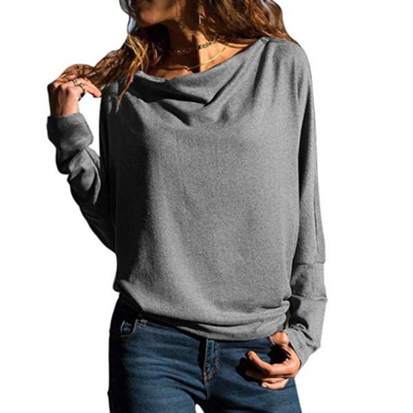 New Solid Color Loose Top T-shirt - Image 3