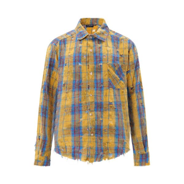 Fashion Personality Hole Vintage Shirt - Image 4