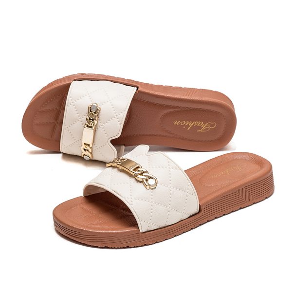 Fashion Soft Bottom Thick-soled Non-slip Slippers - Image 2