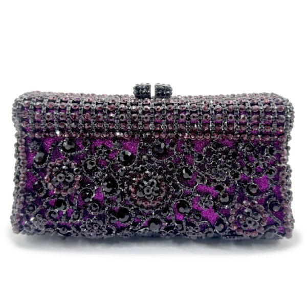 Handmade Spot Drill Dinner Bag Fashion Lady - Image 8