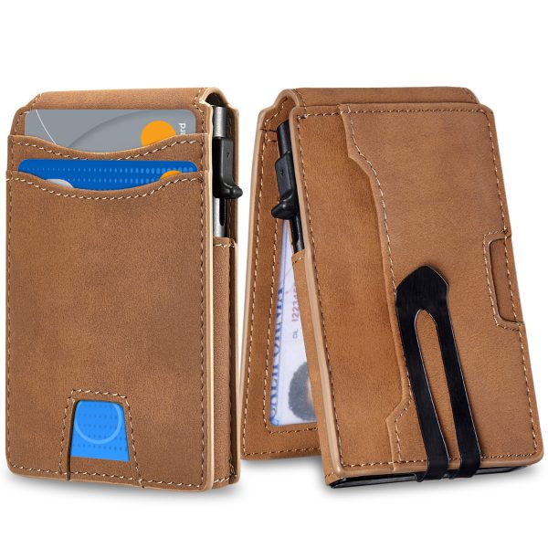 Men's High-grade Simple Flip Card Holder - Image 5