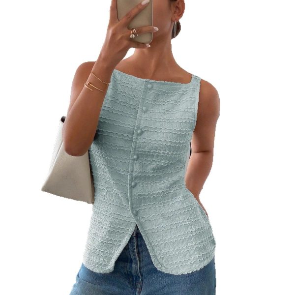 Spring Sleeveless Vest Top Women's Clothing - Image 5