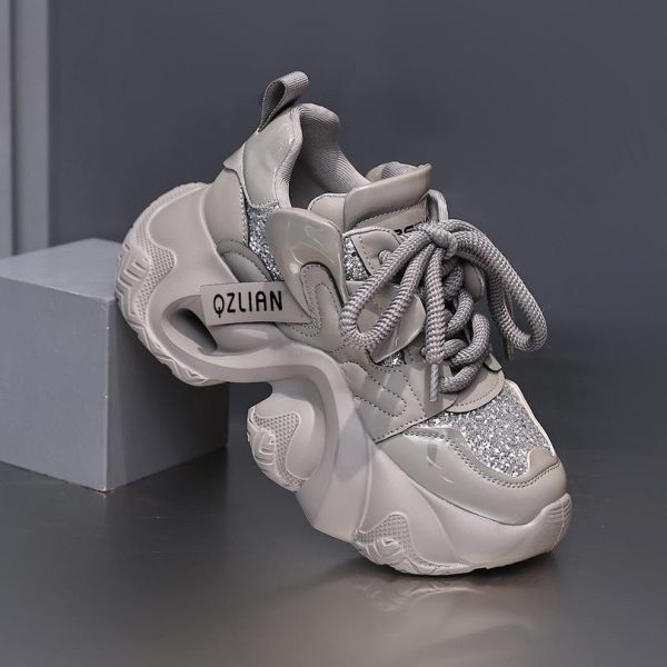 Women's Fashionable All-Match Platform Sports Casual Shoes - Image 4