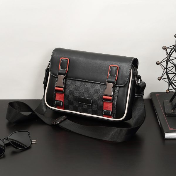 New Men's Casual Horizontal Commuting Business Shoulder Bag