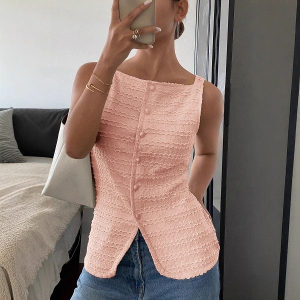 Spring Sleeveless Vest Top Women's Clothing - Image 3