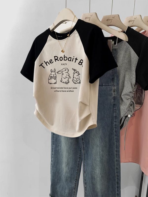 Women's Gentle Sweet And Spicy Short T-shirt - Image 10