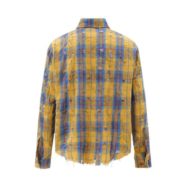 Fashion Personality Hole Vintage Shirt - Image 5