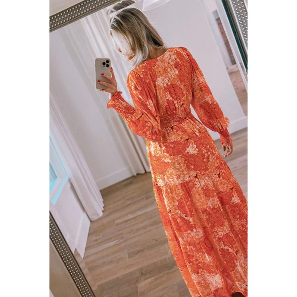 European And American Fashion & Trend Multi-color Printed Dress - Image 4