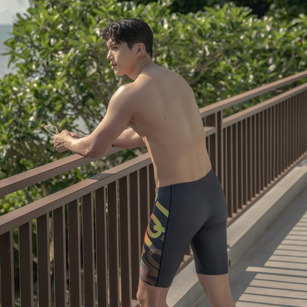 New Hot Spring Plus Size Men's Swimming Trunks - Image 3