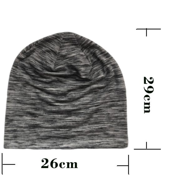 Men's Cationic High Elastic Cotton Color Stripes Sleeve Cap - Image 2
