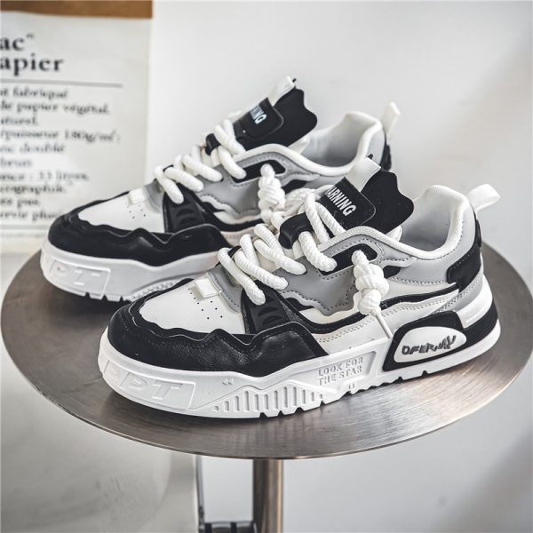 Sneakers Sports And Leisure Platform Men's Shoes - Image 7