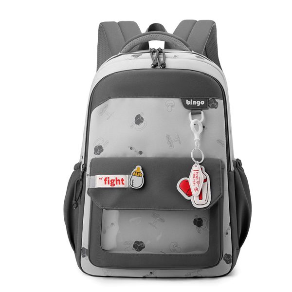 Leisure Student Bag College Style Backpack - Image 6