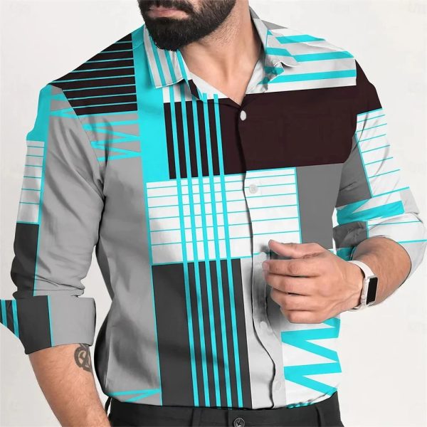 Fashion Personality Single Breasted All-matching Shirt Men - Image 6
