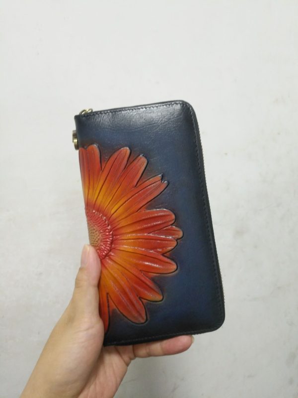 Fashion Personalized Women's First Layer Cowhide Wallet - Image 4