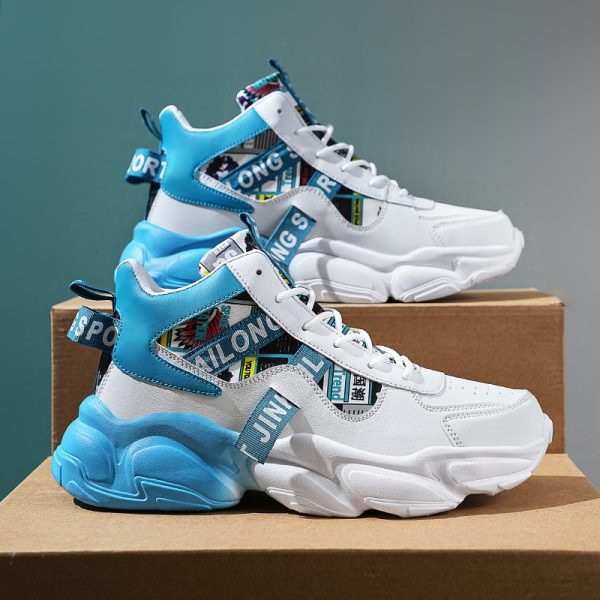 Fashion Casual High Top Sneakers - Image 5