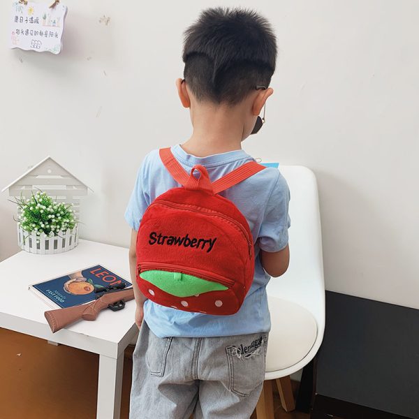 Early Childhood Education Cute Baby Children Plush School Bag - Image 4