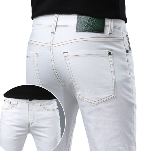 Xintang SpringSummer New Nostalgic Washed Jeans For Men - Image 5