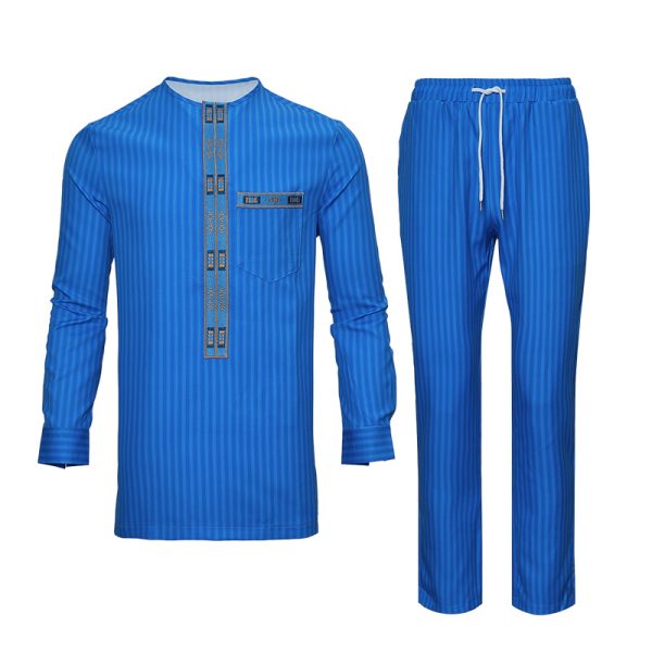 Men's Traditional Top And Pants Suit Style - Image 5