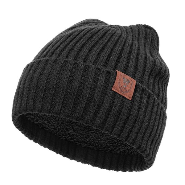 Big Head Circumference Warm Ear Protection Men's Woolen Cap - Image 7