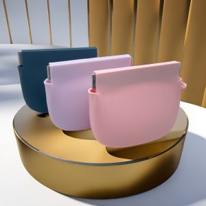 Silicone Shrapnel Coin Purse Zipper Coin Buggy Bag