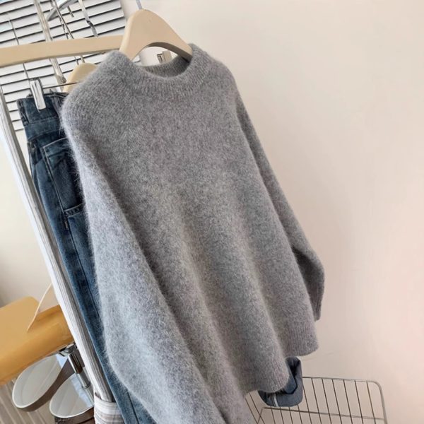 Loose And Idle Thickened Underwear Sweater - Image 4