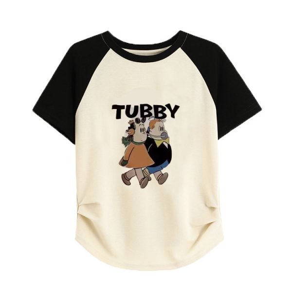Women's Gentle Sweet And Spicy Short T-shirt - Image 5