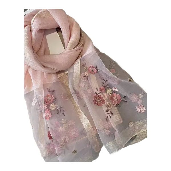 Women's Wild Korean Style Affordable Luxury Style Autumn And Winter Warm Scarf - Image 6