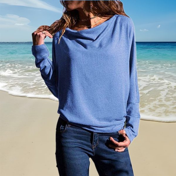 New Solid Color Loose Top T-shirt - Image 2