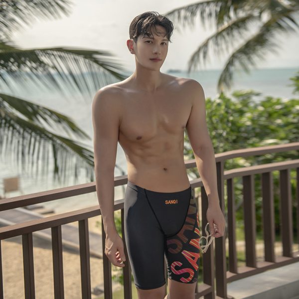 New Hot Spring Plus Size Men's Swimming Trunks - Image 6