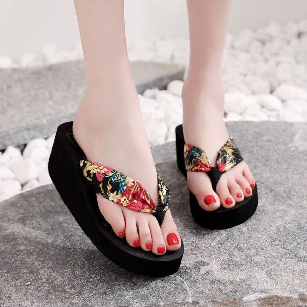 Women's Height Increasing Non-slip Flip-flops - Image 2