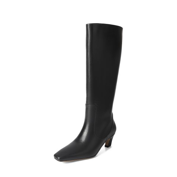 Below The Knee Tall Knight Boots - Image 6