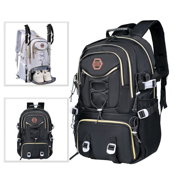 Fashion Individual Casual Oxford Cloth Backpack - Image 7
