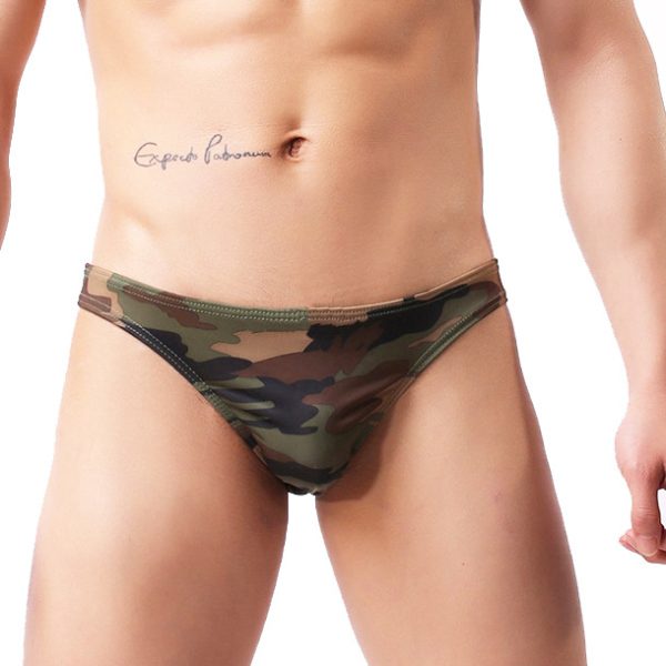 Four-color Camouflage Men's Briefs - Image 4