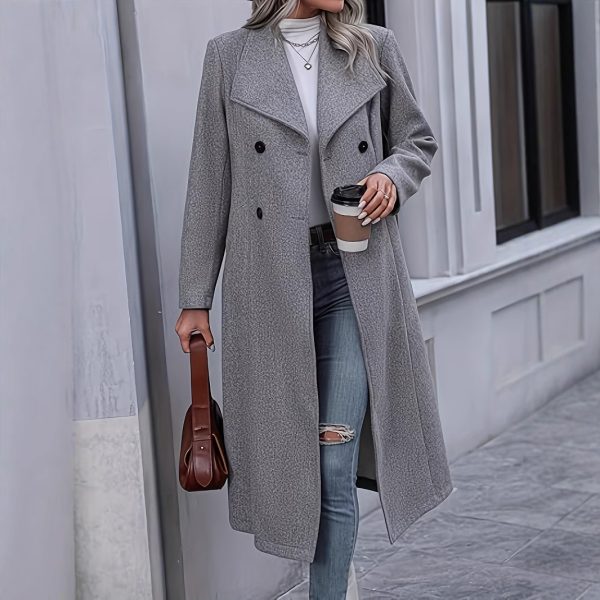 Lady Temperamental Overknee Thickened Coat - Image 4