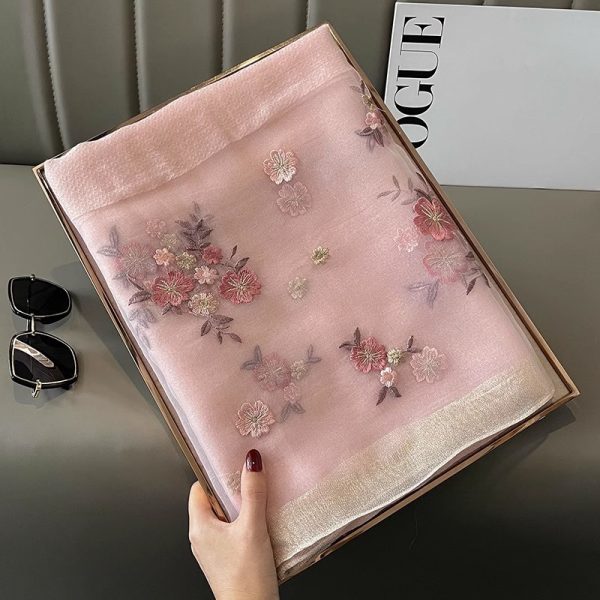 Women's Wild Korean Style Affordable Luxury Style Autumn And Winter Warm Scarf - Image 9