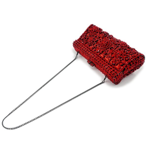Handmade Spot Drill Dinner Bag Fashion Lady - Image 4