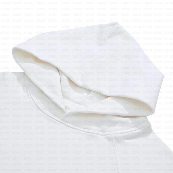 Retro Casual Simple Lip Printings Hoodie For Women - Image 4