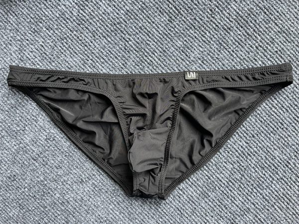 New Upturned Men's Low Waist Ice Silk Briefs - Image 4