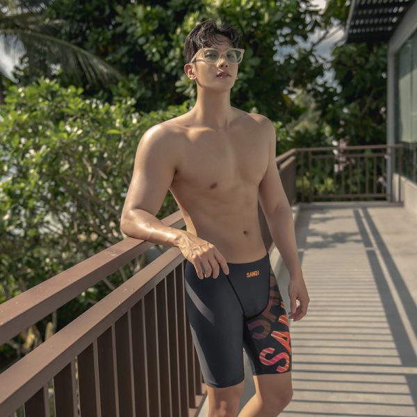 New Hot Spring Plus Size Men's Swimming Trunks - Image 4