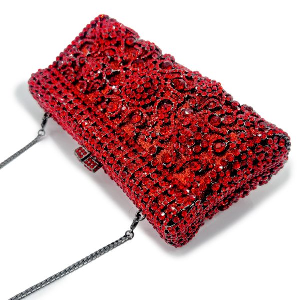 Handmade Spot Drill Dinner Bag Fashion Lady - Image 5