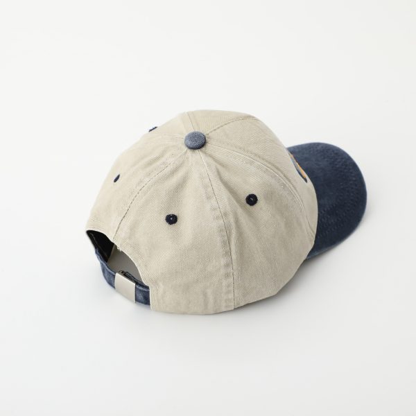 Cartoon Excavator Washed Baseball Cap - Image 4