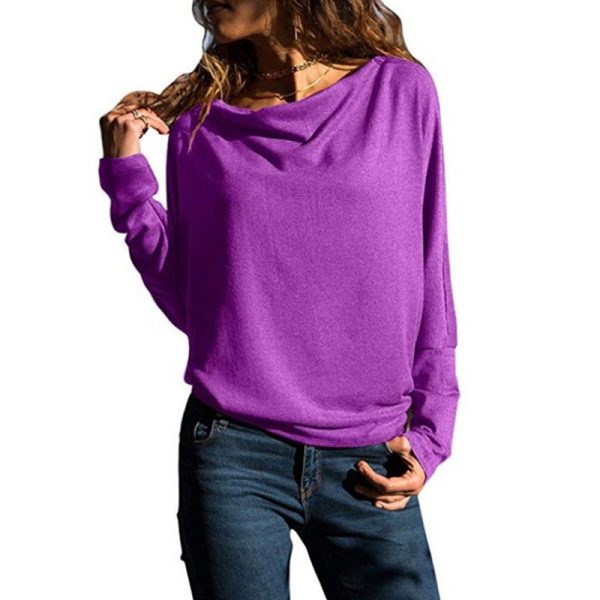 New Solid Color Loose Top T-shirt - Image 4