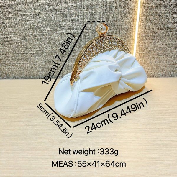 Diamond-embedded High-grade Socialite Clutch Mini - Image 4