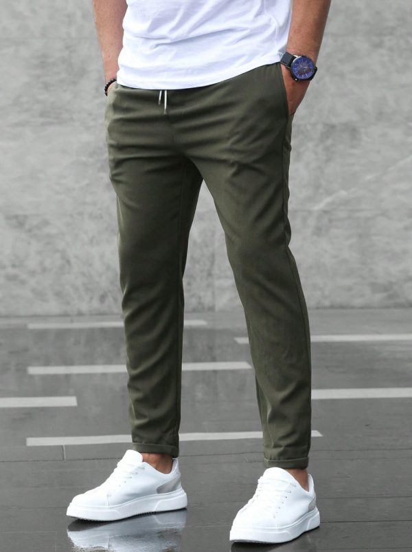 Men's Business All-match Casual Cropped Pants - Image 6