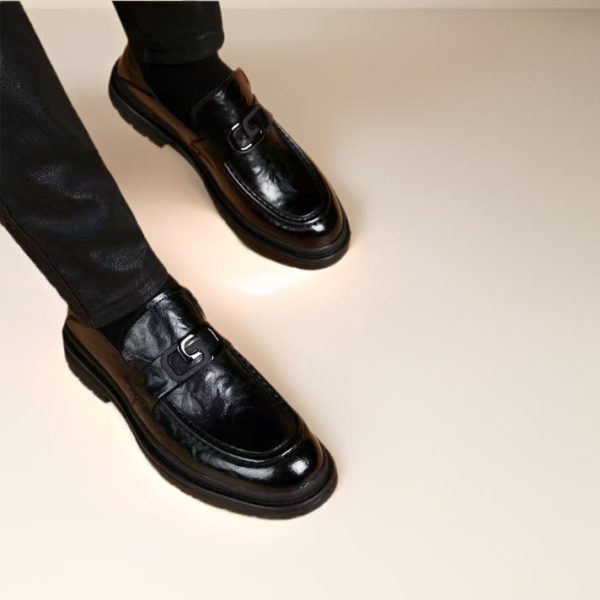 Men's Business Casual Leather Shoes - Image 3