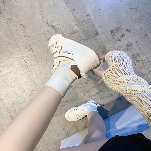 Women's Comfortable Platform Fashionable Breathable Casual Skateboard Shoes - Image 4